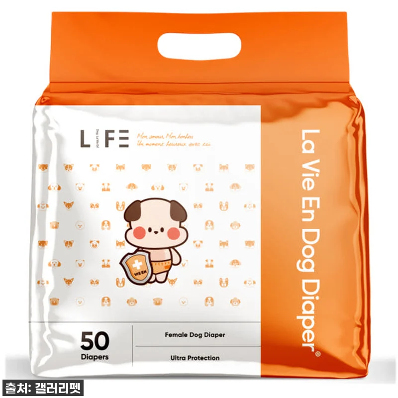 라비앙독 암컷 강아지 기저귀 XS ( 관련 이미지 1