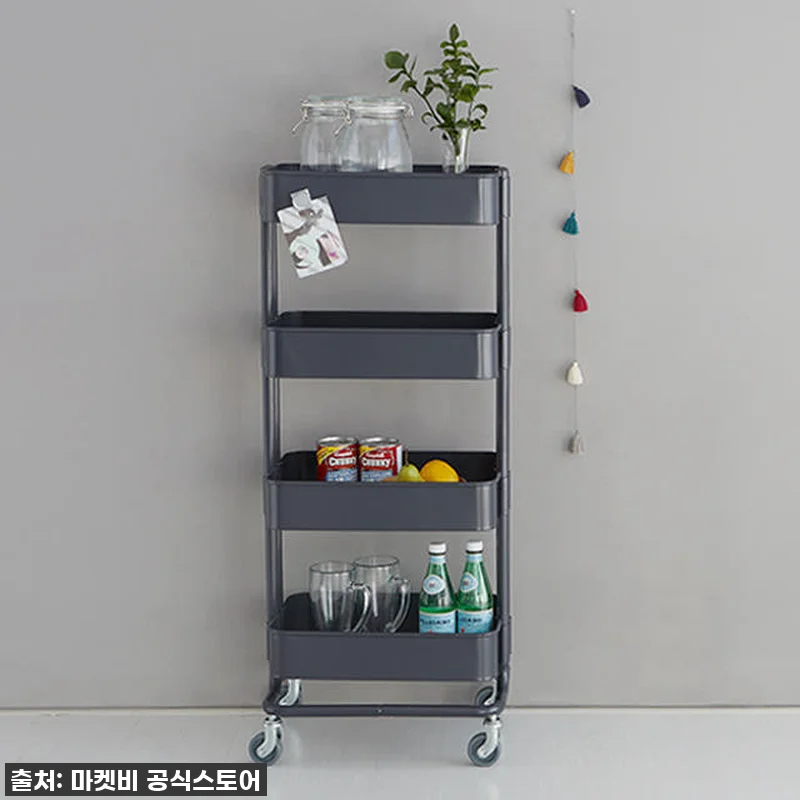 롬비 트롤리 카트 4단 다크그레이, 관련 이미지 1
