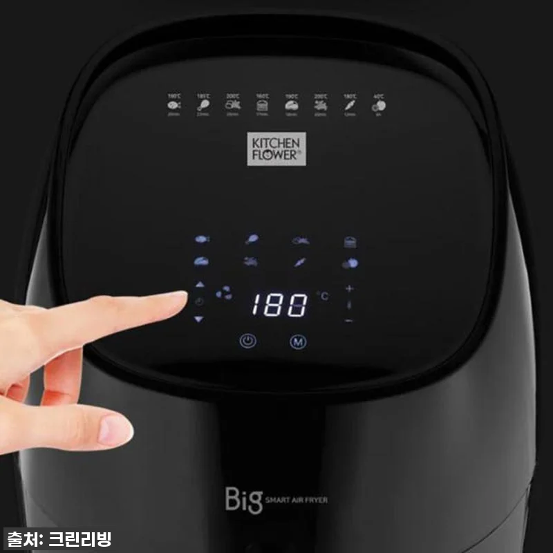 키친플라워 빅스마트 에어프라이어 관련 이미지 1