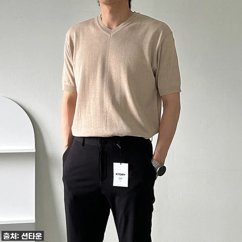 이슈템 등극! '남자 반팔티 빅사이즈 관련 이미지 1