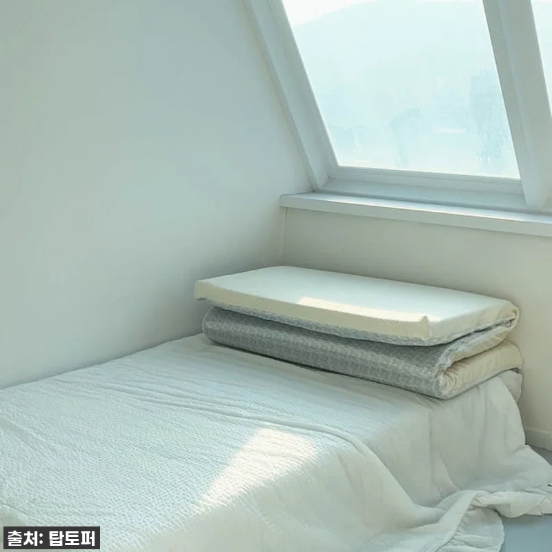 이슈템! 탑토퍼 접이식 3단 매트리스 관련 이미지 4