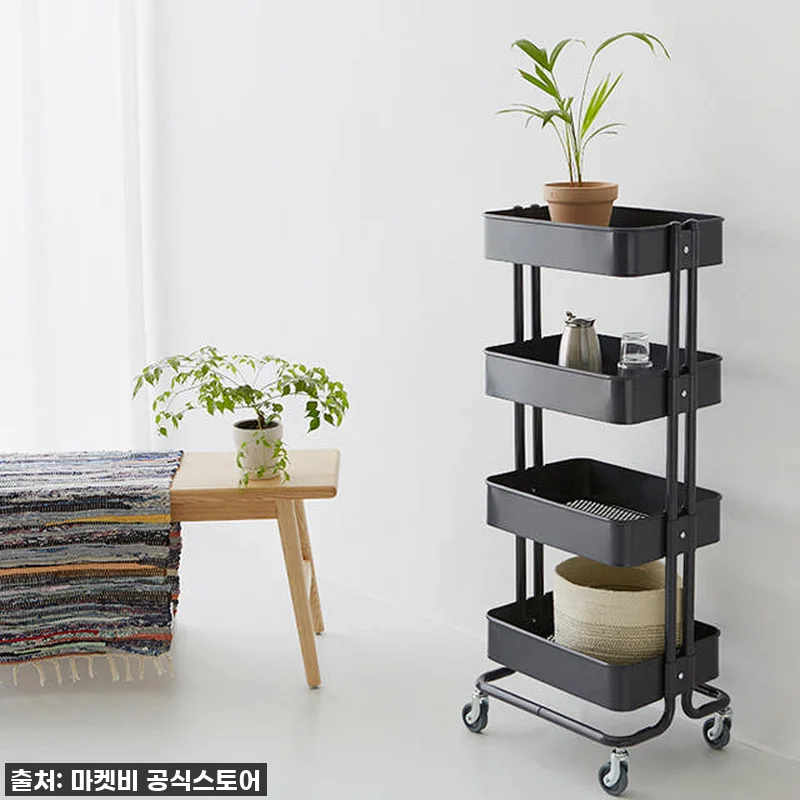롬비 트롤리 카트 4단 다크그레이, 관련 이미지 9