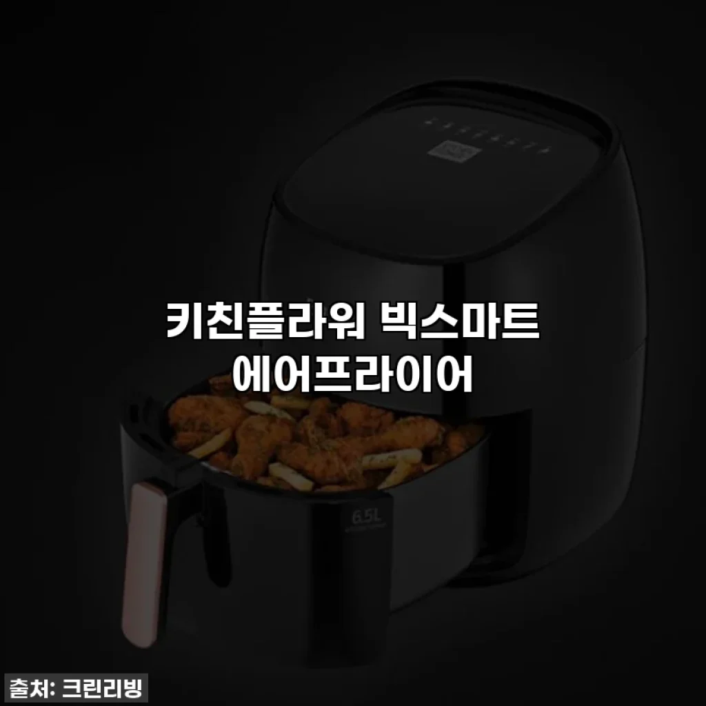 키친플라워 빅스마트 에어프라이어