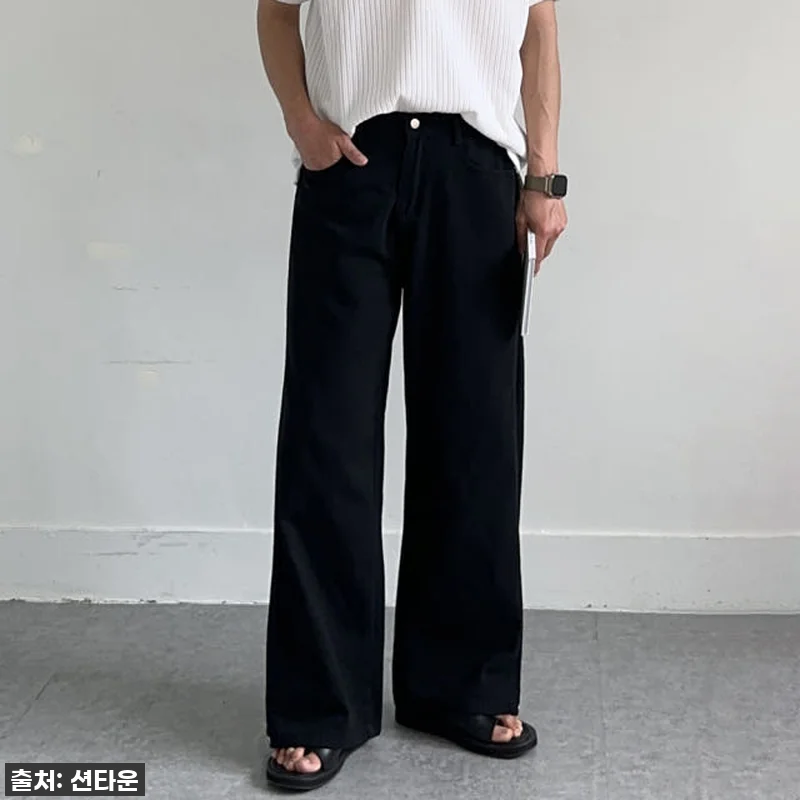 여름 코디 끝판왕! 남자 와이드팬츠 관련 이미지 1