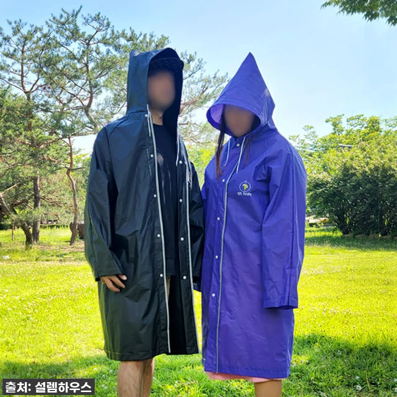 비 오는 날도 두렵지 않아! 레인코트 관련 이미지 2