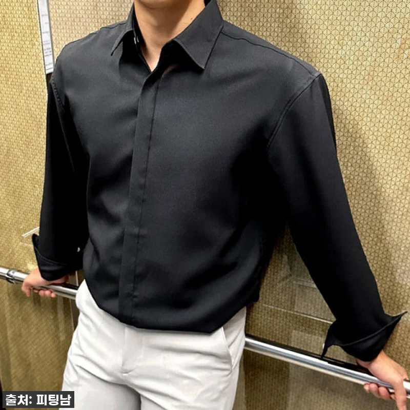 1+1 남자 호잉 봄 가을 링클프리 관련 이미지 3