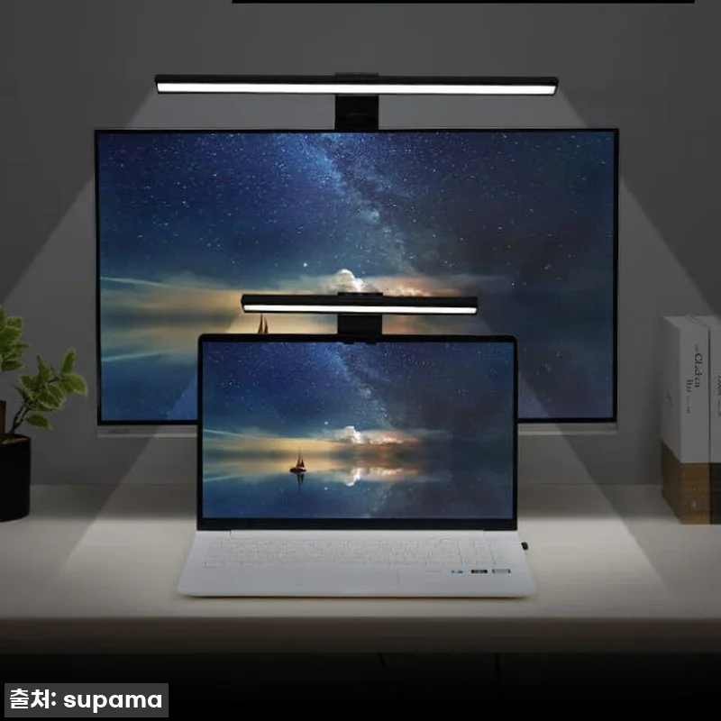 이슈템! 책상 스탠드 LED 파파조명 관련 이미지 4