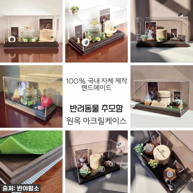 추모함 4 원목 아크릴케이스 강아지 관련 이미지 9