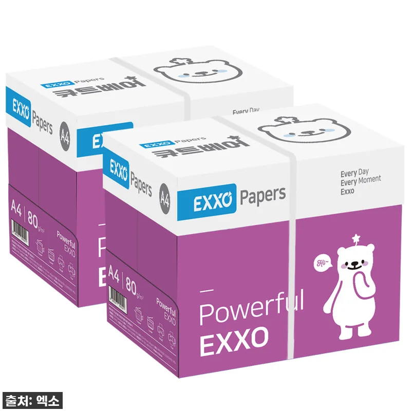 🚨품절임박!🚨 엑소 큐트베어 A4용지 관련 이미지 1