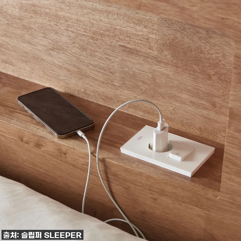 슬립퍼 꽃별 고목나무 원목침대 LED 관련 이미지 7