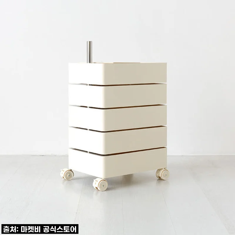 이거 품절임박! '빙그리 회전서랍 트롤리 5단 크림' 내돈내산 찐후기 & 구매 꿀팁!