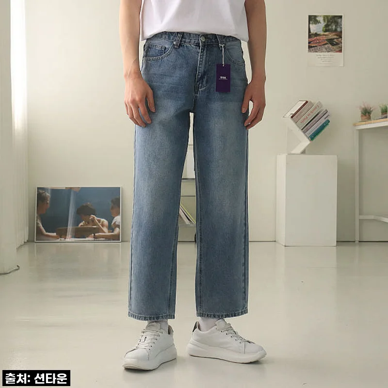 남친룩 종결템 등극! 👖 12% 할인 찬스 '남자와이드청바지' 품절각 찐후기!