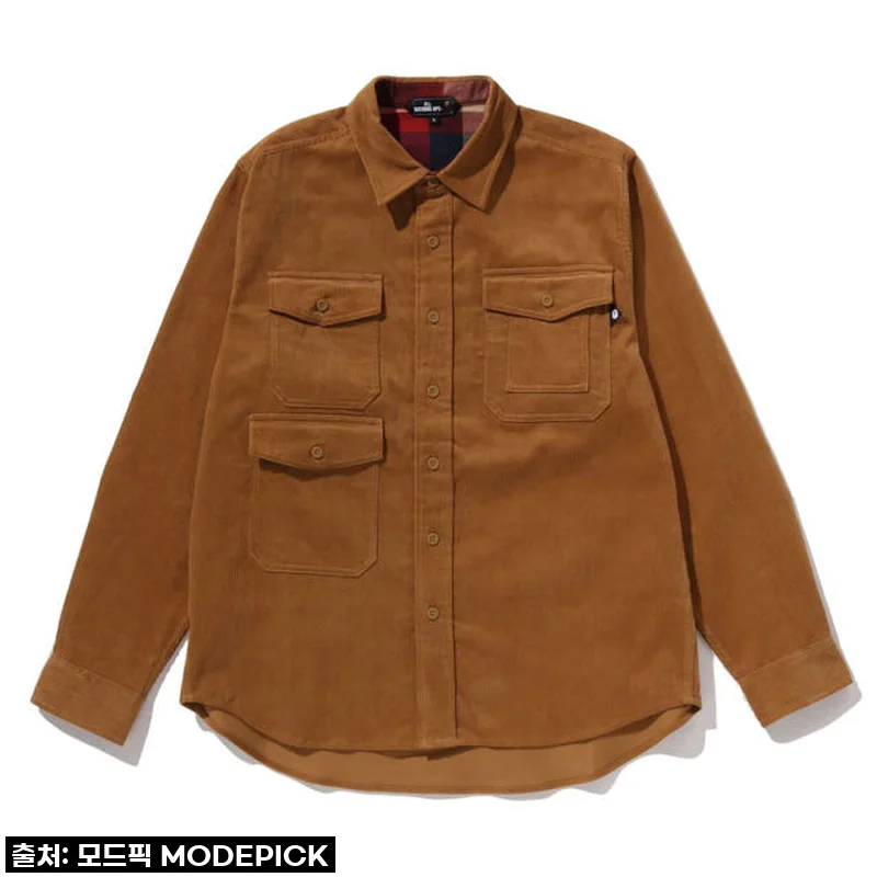 드디어 구했다! 베이프 셔츠 CORDUARY WORKET SHIRT, 이거 완전 물건인데?