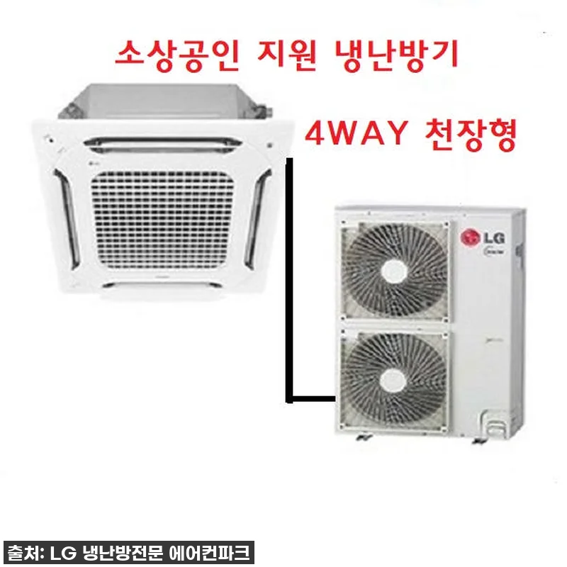 LG 천장형냉난방기 30평 TW110 관련 이미지 1