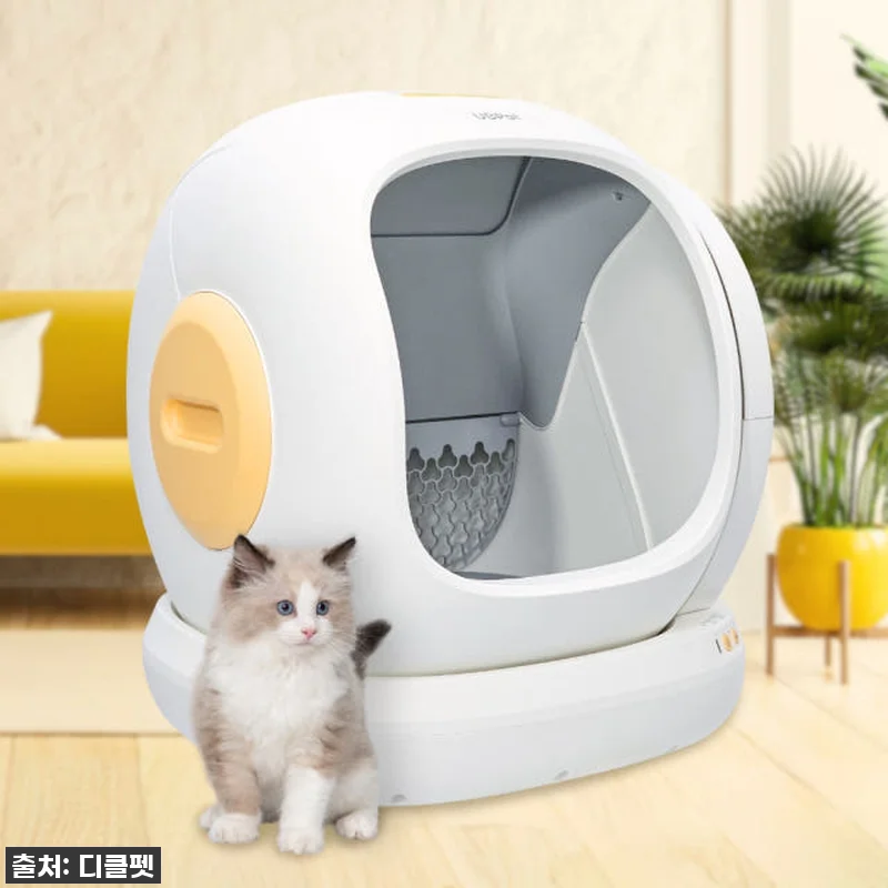디클펫 고양이 자동 화장실 두잉 사용 관련 이미지 1
