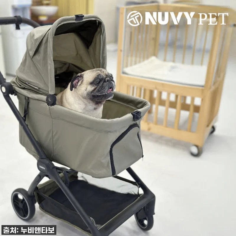 오토폴딩 강아지유모차 NUVY 누비 관련 이미지 1