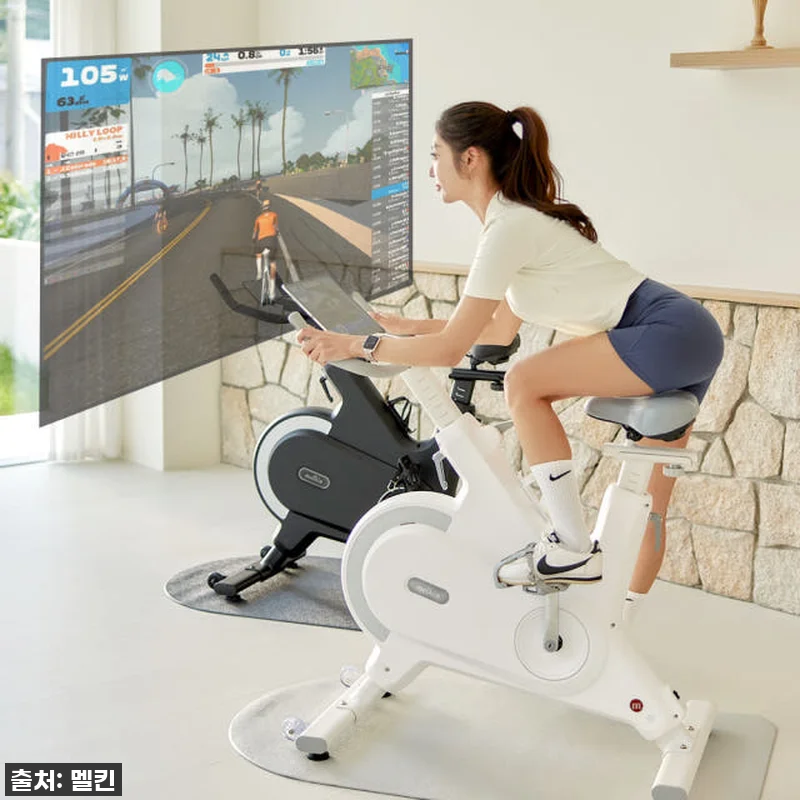 멜킨 실내자전거 EMS ERG 스핀바 관련 이미지 3