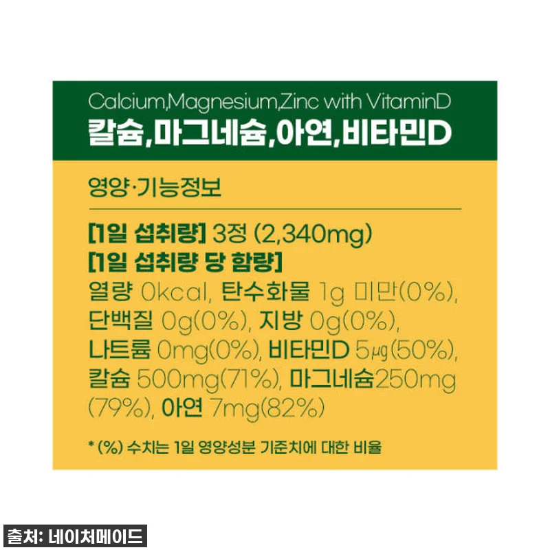 환절기 건강 지킴이! 네이처메이드 칼 관련 이미지 4