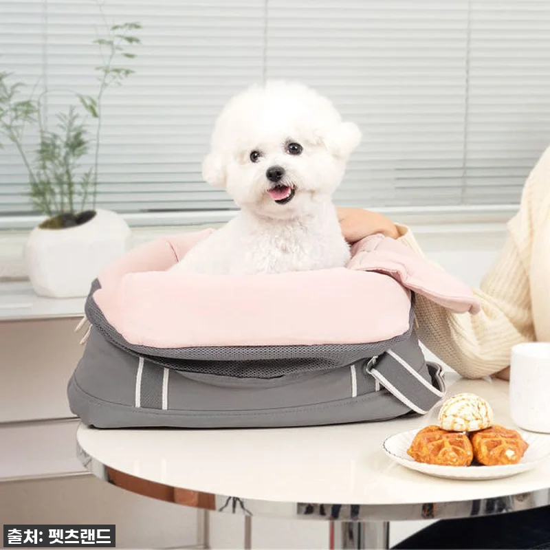 강아지 슬링백 이동 가방 애견 반려견 관련 이미지 4