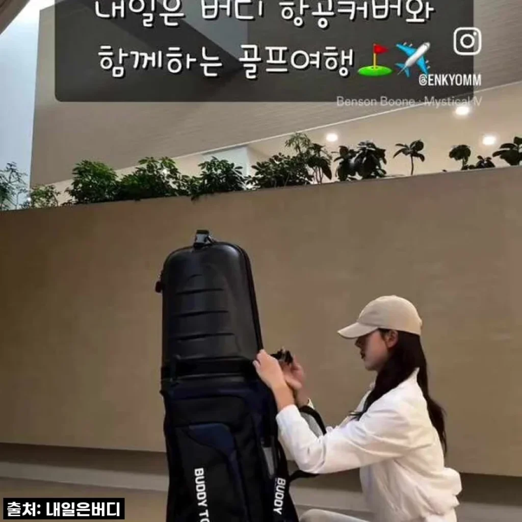 [내일은버디] 골프항공백 하드쉘 골프백 골프채 하드케이스 항공커버