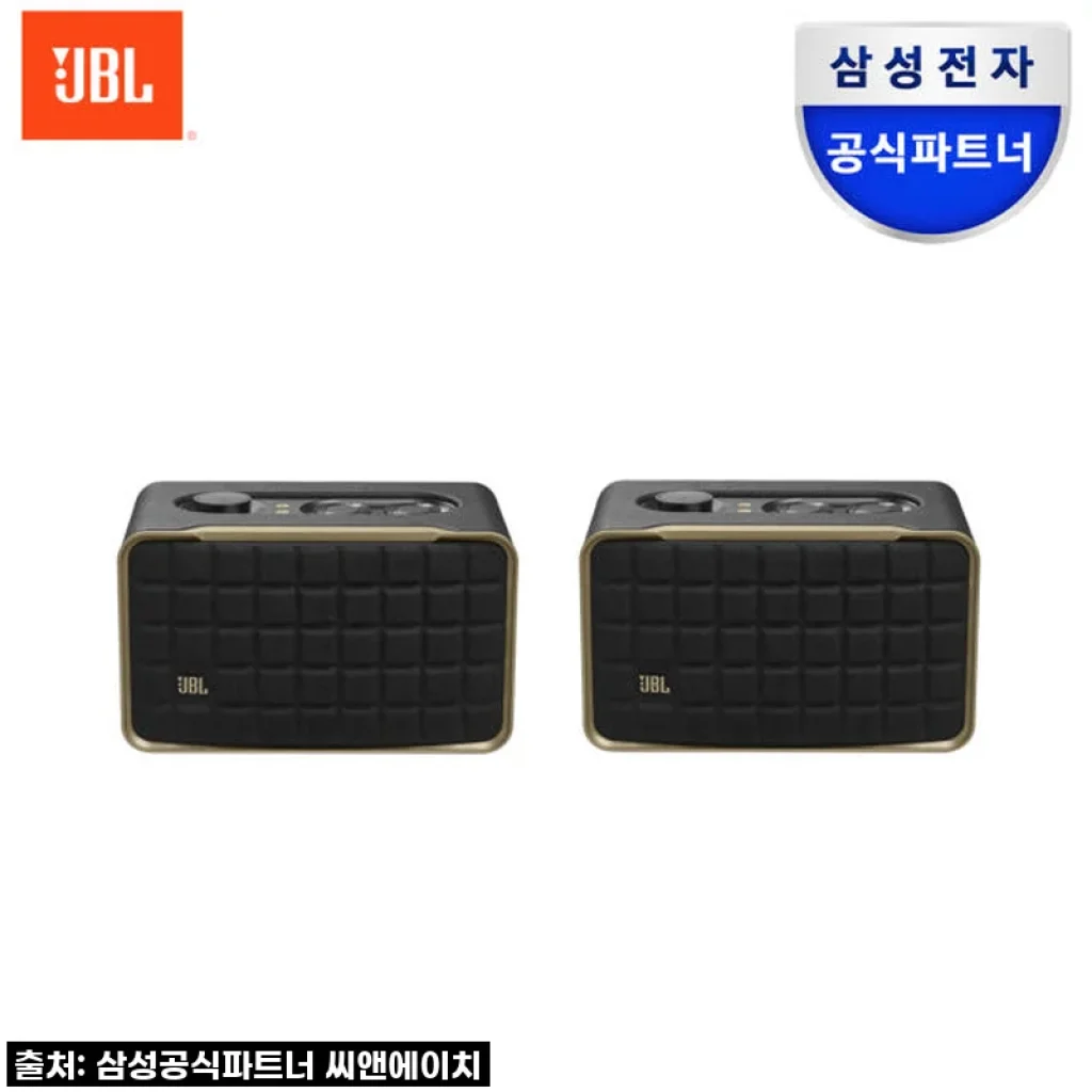 음악이 필요한 내 공간에 선물! JBL AUTHENTICS 200 블랙 어센틱 패키지 1+1 내돈내산 후기