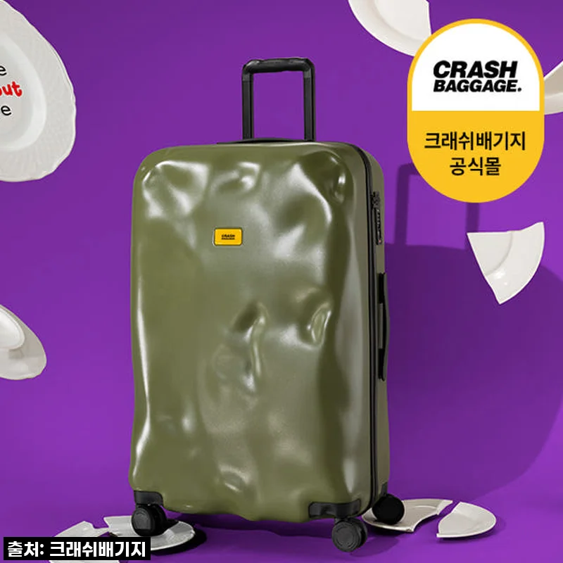 크래쉬배기지 아이콘 올리브 31인치, 오래도록 함께할 나의 여행 메이트!