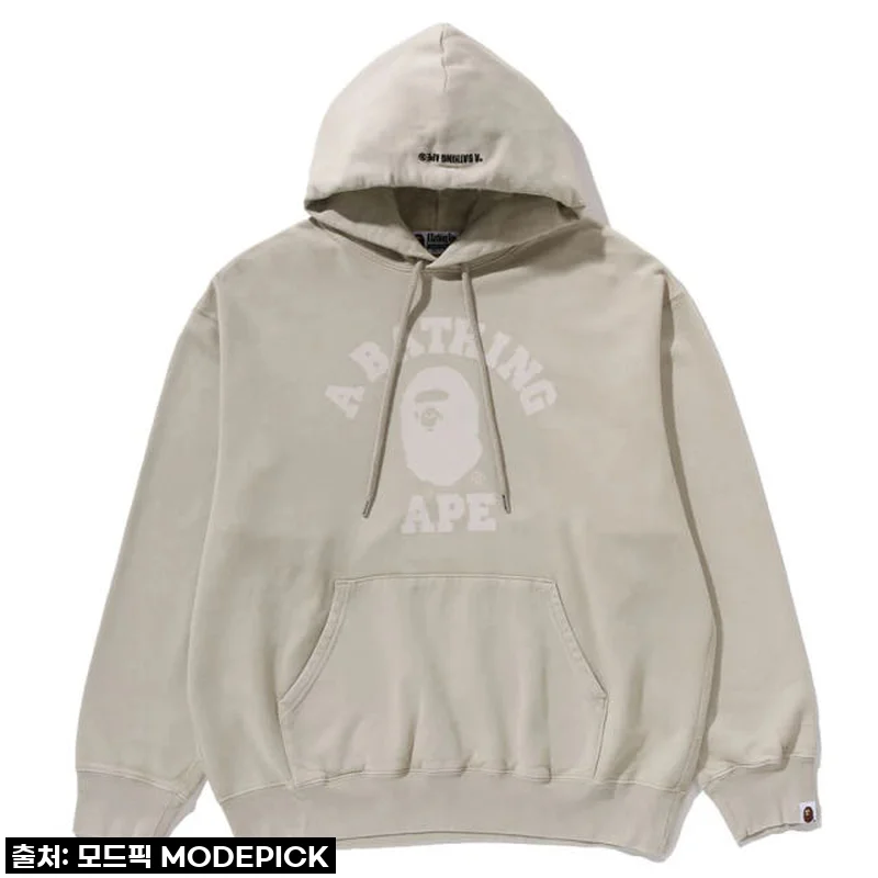 베이프 가먼트 다이 컬리지 후드티, 드디어 내 품에! 솔직 사용후기