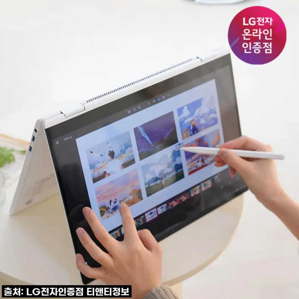 16TD90TP-GX56K LG그램 프로360 울트라5 16GB 256GB 투인원 대학생 노트북