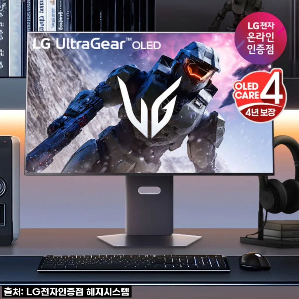 [설날+ 최대142만] LG 울트라기어 32GX870A OLED 4K UHD 480Hz 듀얼모드 게이밍 모니터 올레드케어