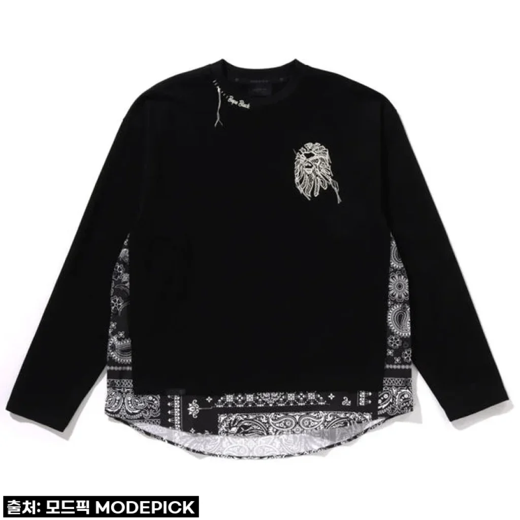 베이프 긴팔티 SIDE SLITTED, 드디어 손에 넣은 스트릿 패션의 정수!