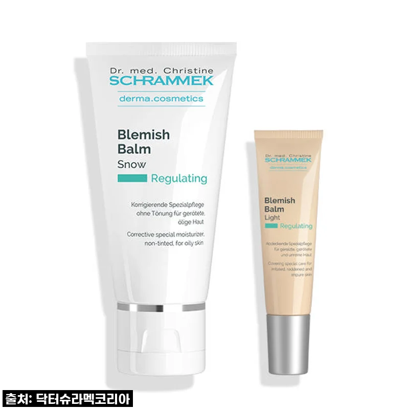 닥터슈라멕 블레미쉬 밤 스노우 40ml: 하얀 피부를 위한 자연스러운 생얼 BB, 직접 써보니 이렇습니다!