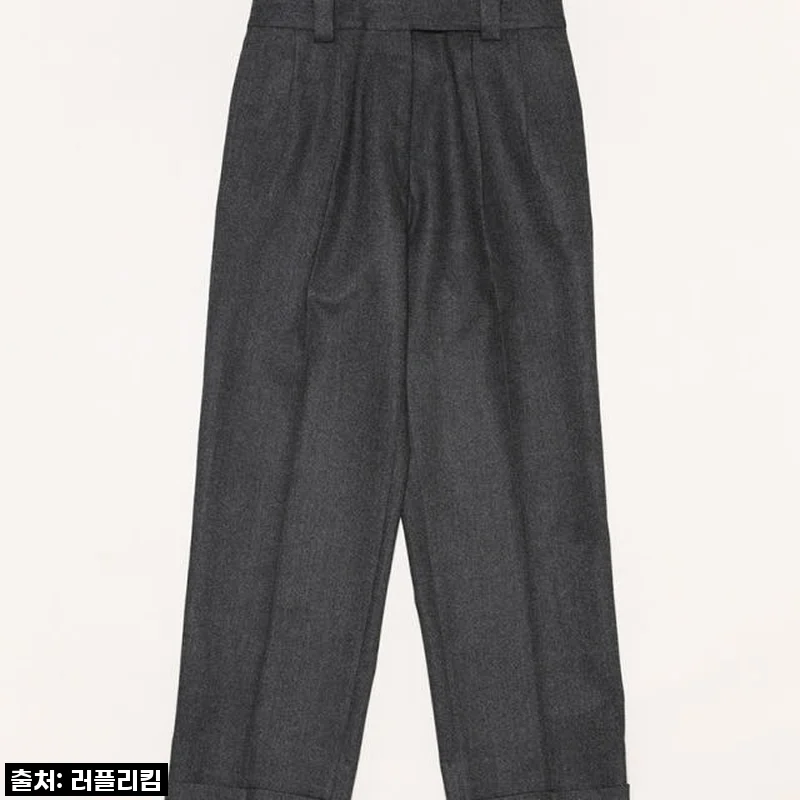 캡틴선샤인 2Pleats Wide Trousers 울 바지, 겨울 코디 필수템 등극!