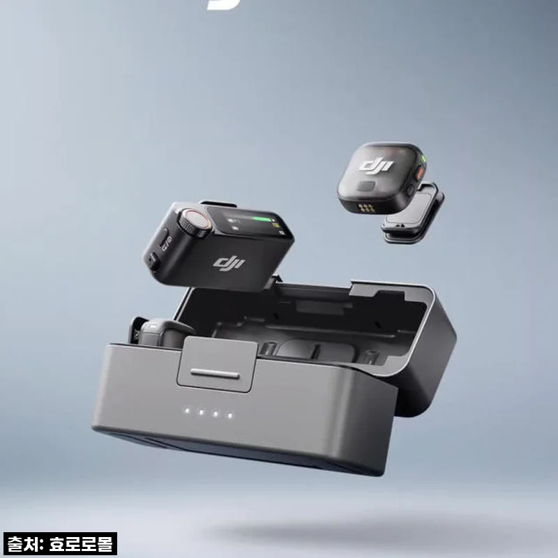 DJI Mic 3 (4 TX + 1 RX + 충전 케이스) 직접 써보니, 콘텐츠 퀄리티가 확 달라졌어요!