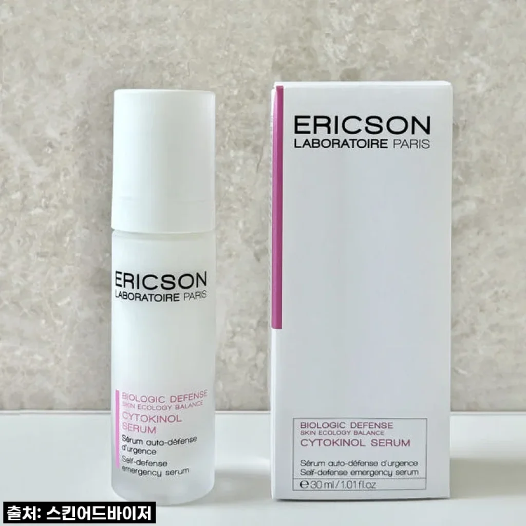 에릭슨 사이토키놀 세럼 30ml 사용후기: 예민한 피부에 딱 맞는 진정 세럼