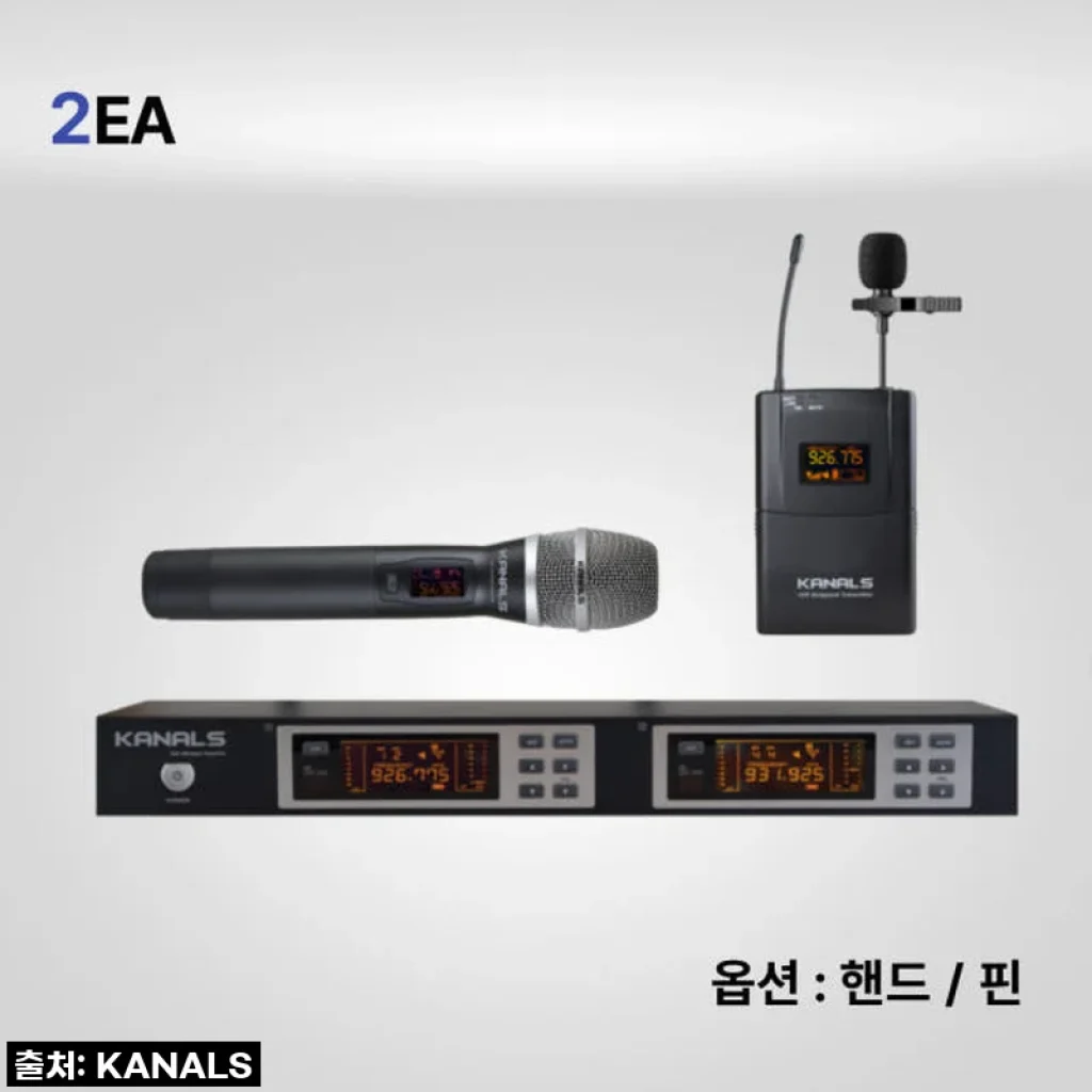 카날스 BK-2001A 무선마이크 세트 사용후기, 공연과 교회 행사에 딱 맞는 선택