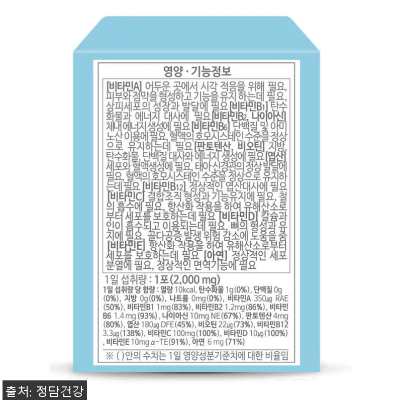 뉴트키즈타민 어린이 멀티 비타민 아연 관련 이미지 1