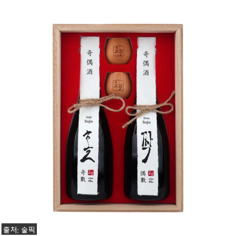 술벙커 홀짝 세트 46도 375ml 관련 이미지 1
