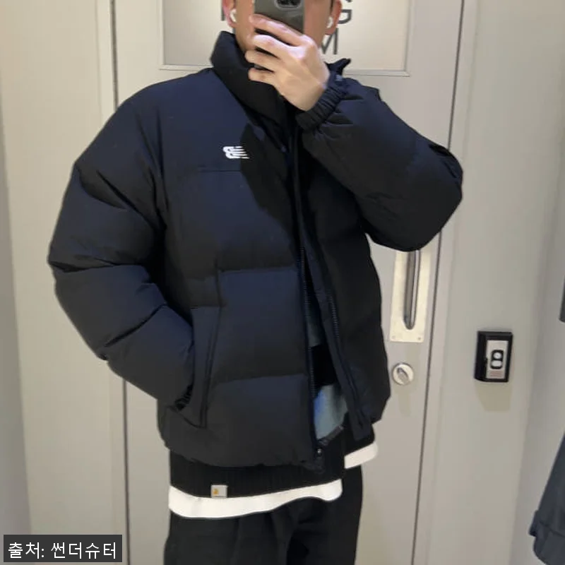 뉴발란스 패딩 공용 숏패딩 오리털 덕 관련 이미지 1
