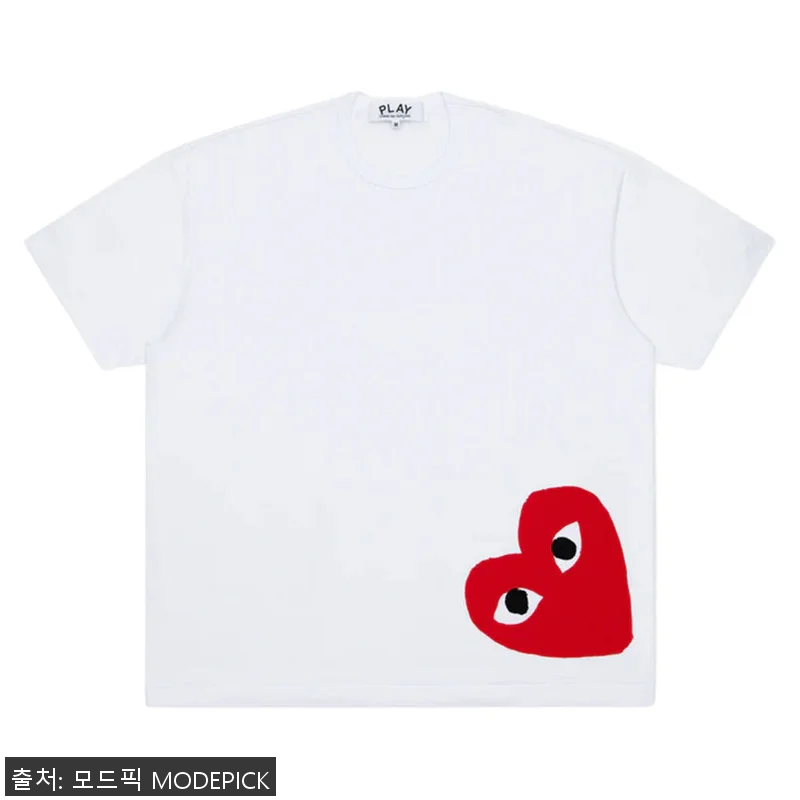 꼼데가르송 반팔티 Unisex Ove 관련 이미지 1