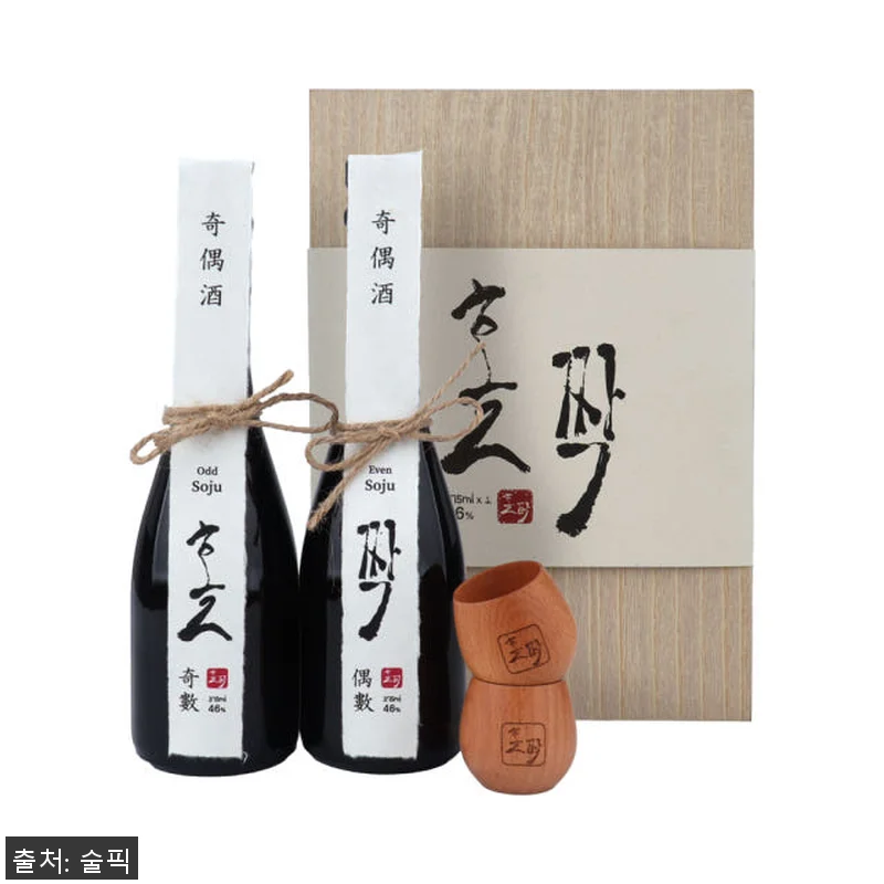 술벙커 홀짝 세트 46도 375ml 관련 이미지 2