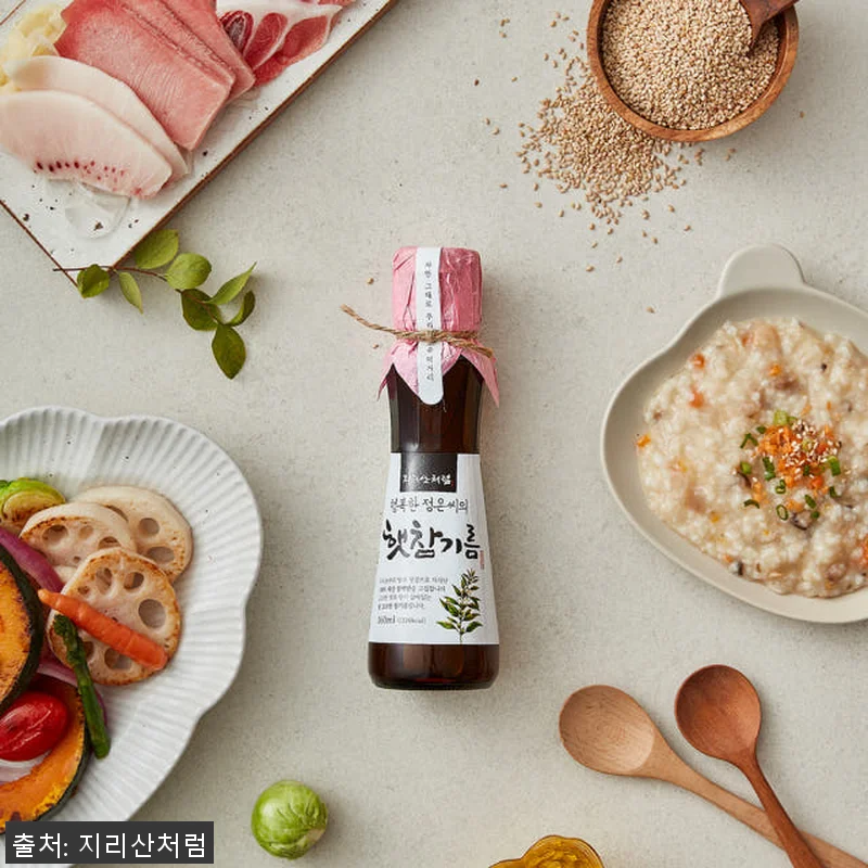 국산 참기름 들기름 저온압착 선물세트 관련 이미지 3