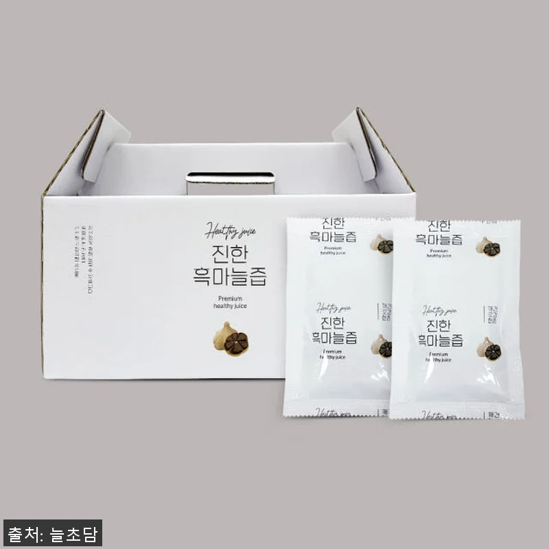 늘초담 발효 흑마늘즙 90ml 30포 관련 이미지 3