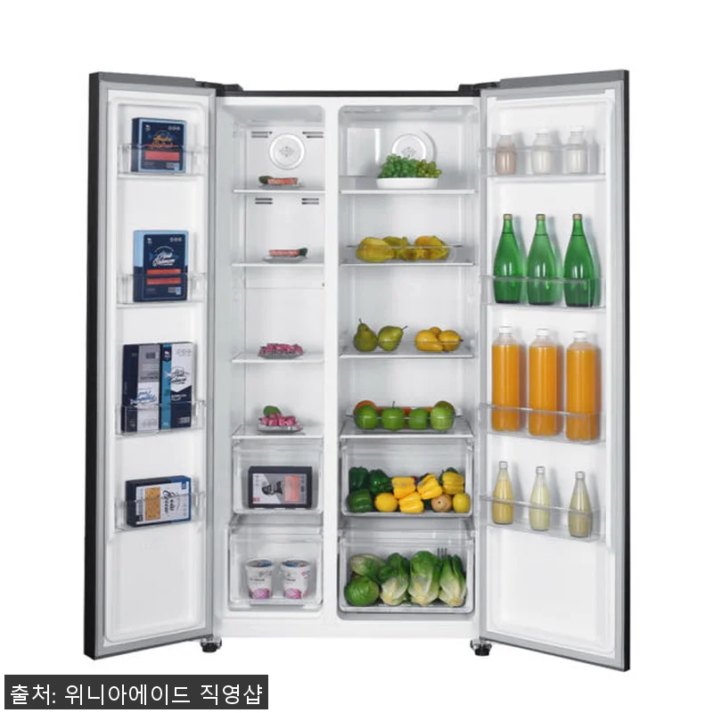 위니아 클라쎄 521L 양문형 냉장고 관련 이미지 3