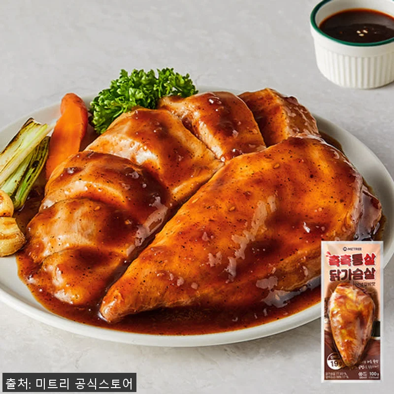미트리 촉촉통살 닭가슴살 10종 40 관련 이미지 4