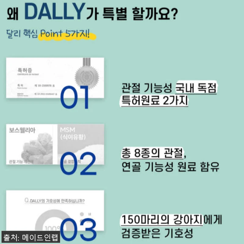 강아지 관절 건강에 도움 되는 터마신 관련 이미지 5