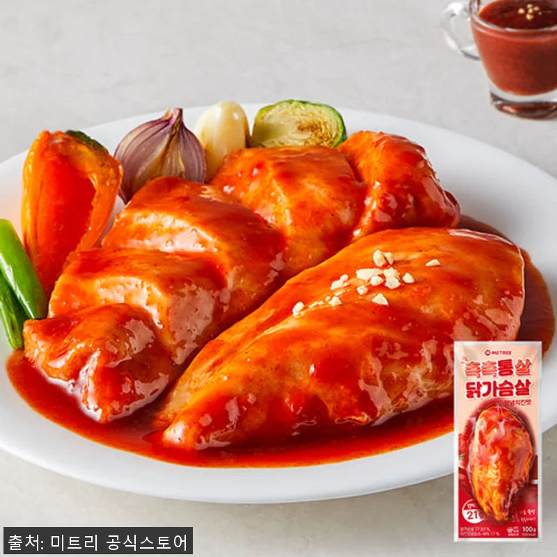 미트리 촉촉통살 닭가슴살 10종 40 관련 이미지 7