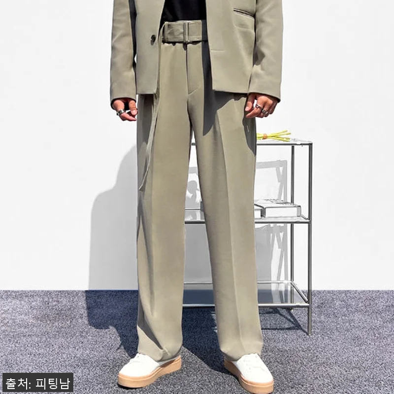 남자 루스벨트 봄 가을 스판 오버핏 관련 이미지 8