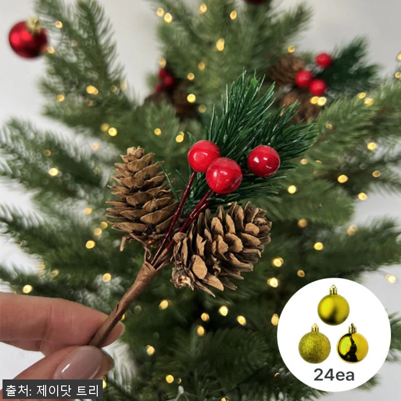 100cm 프리미엄 크리스마스 벽트리 관련 이미지 8