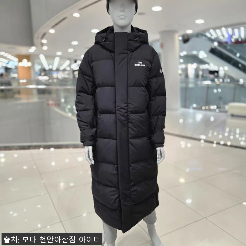 아이더 남녀공용 롱패딩 벤치 다운 자 관련 이미지 8