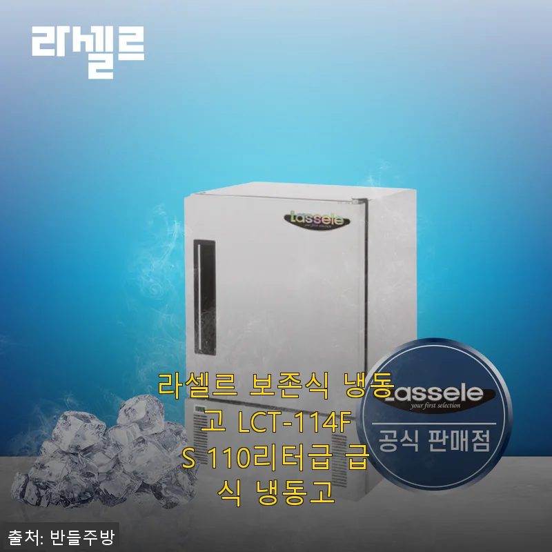 라셀르 보존식 냉동고 LCT-114FS 110리터급 사용후기